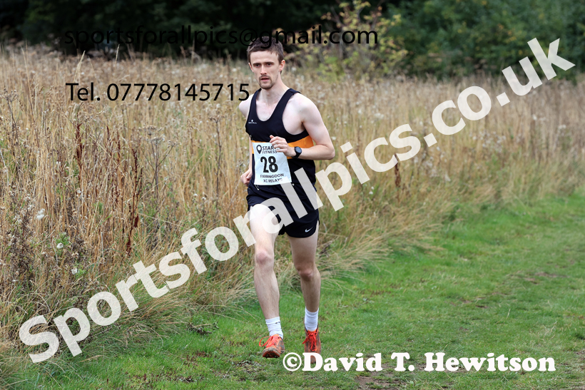 Senior Mens Relay, 2025 Farringdon Cross Country Relays, Sunderland. Photo: David T. Hewitson/Sports for All Pics